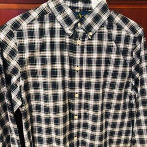 NWT Boys Ralph Lauren plaid button down